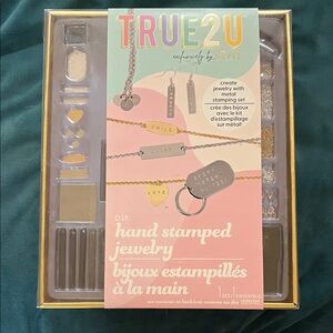 True2U DIY Hand Stamped Jewelry Kit